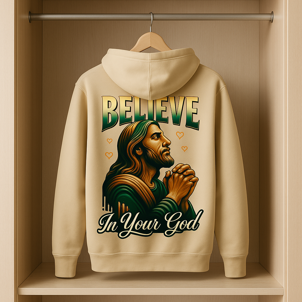 Faith-Inspired Unisex Hoodie | Believe in Your God