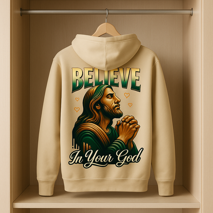 Faith-Inspired Unisex Hoodie | Believe in Your God