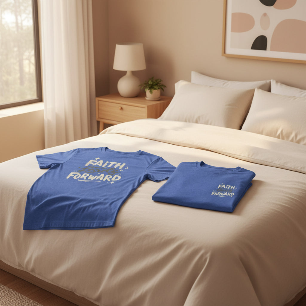 Minimalist faith t-shirt for women everyday wear