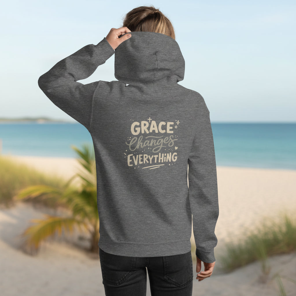 Women’s premium hoodie with motivational text