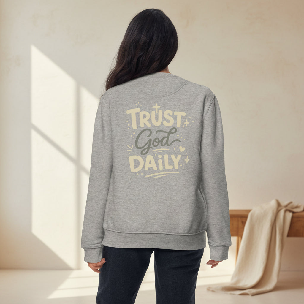 Premium women Christian sweatshirt soft fleece interior