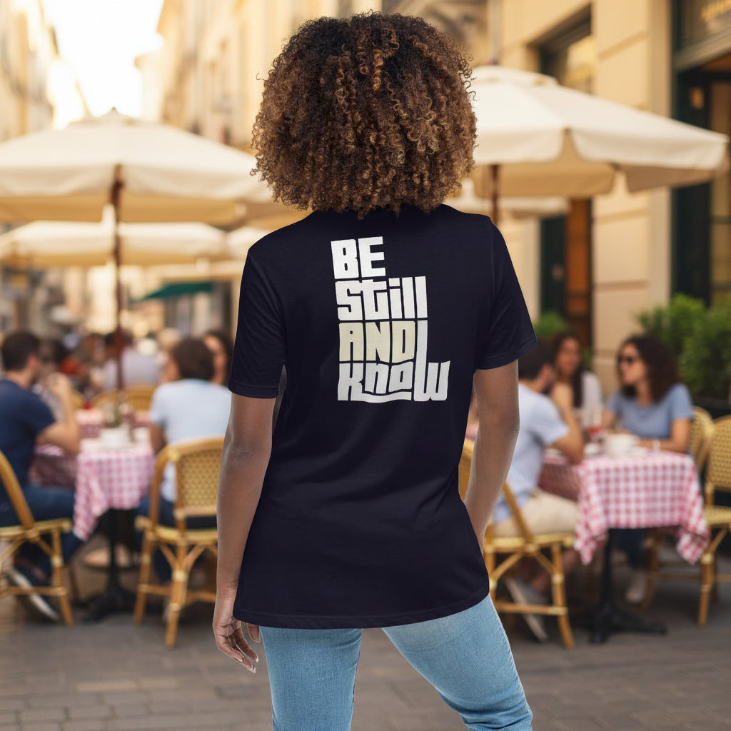 Christian inspirational women’s t-shirt minimalist typography