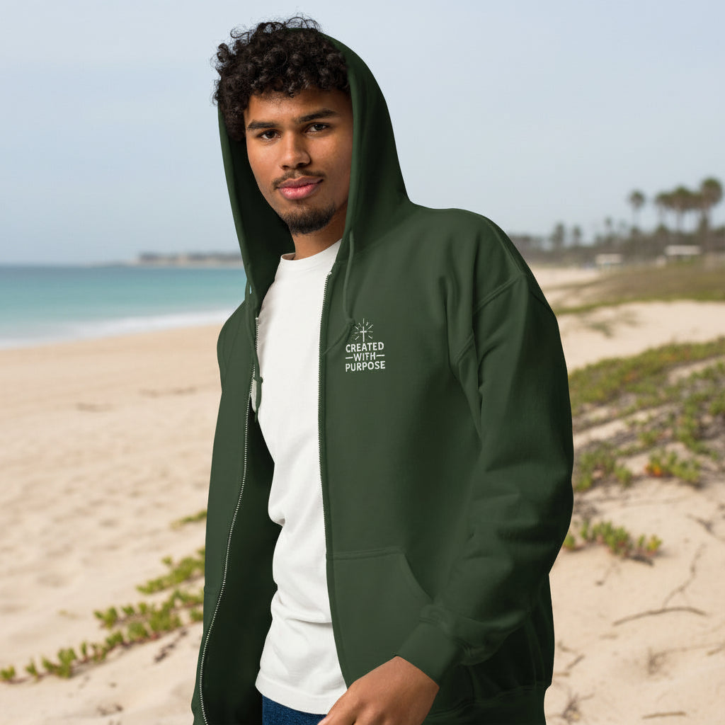 Modern unisex hoodie with front pockets