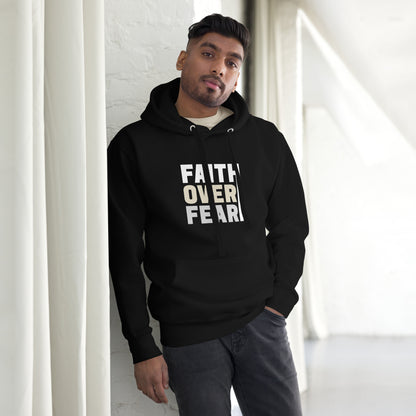 faith over fear hoodie