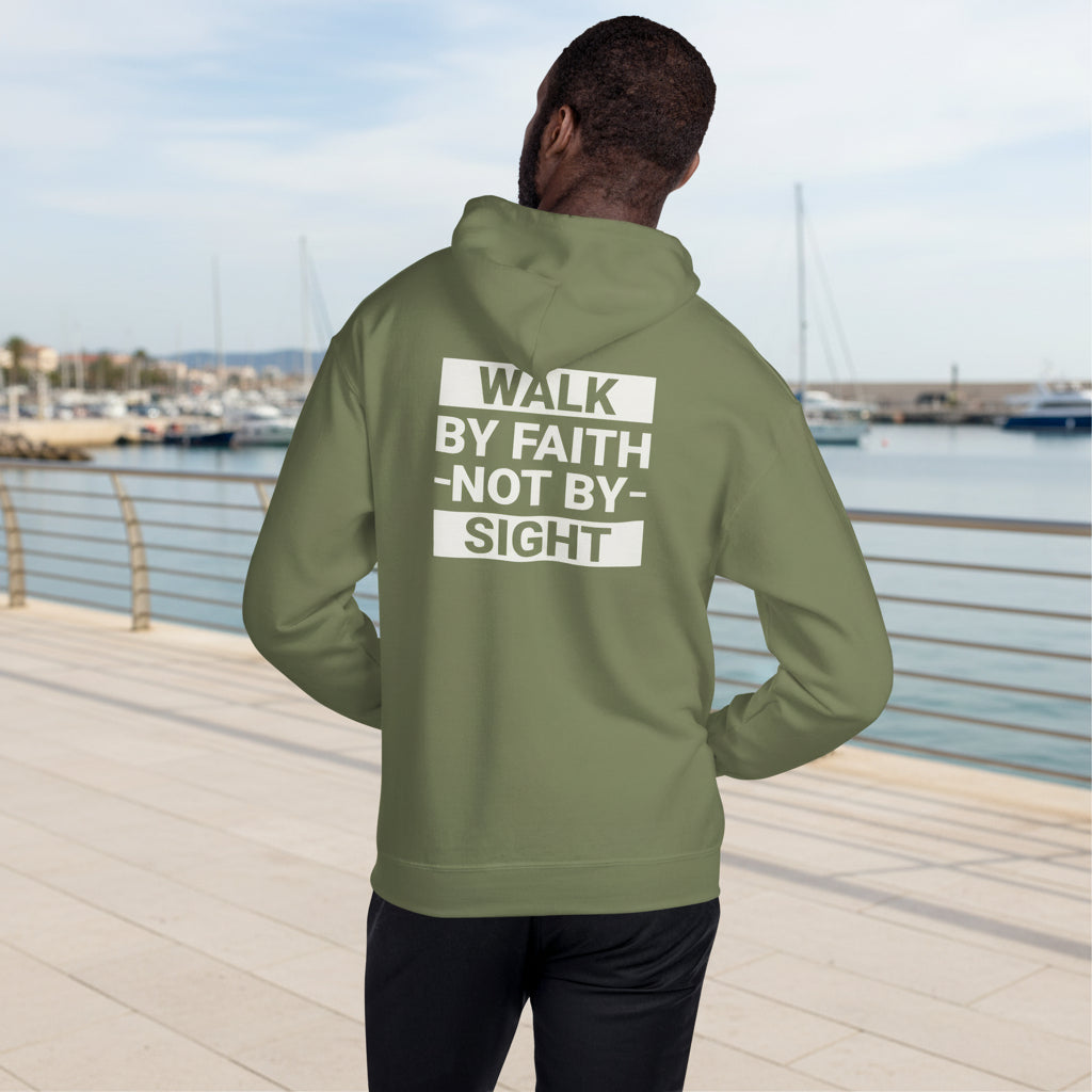 Faith Over Fear unisex hoodie front design