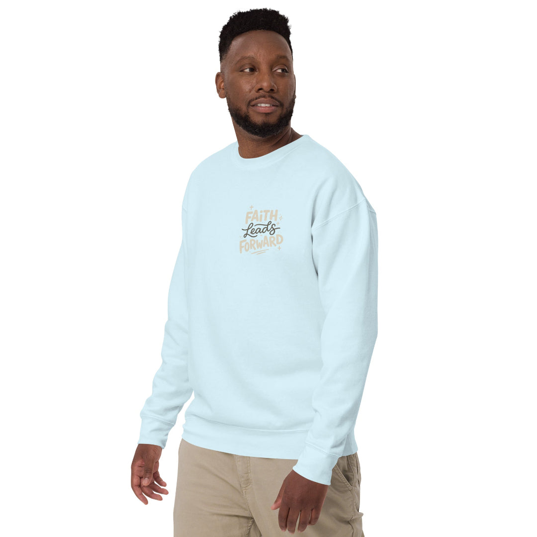 Christian menswear sweatshirt with clean design