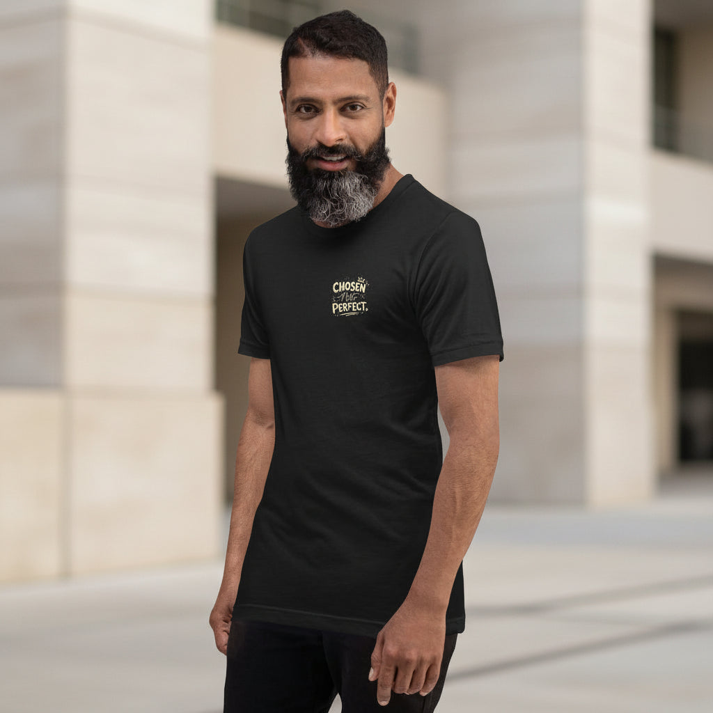 Faith-inspired men’s cotton t-shirt