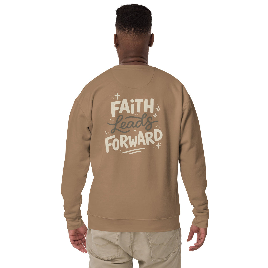 Christian apparel sweatshirt designed for men