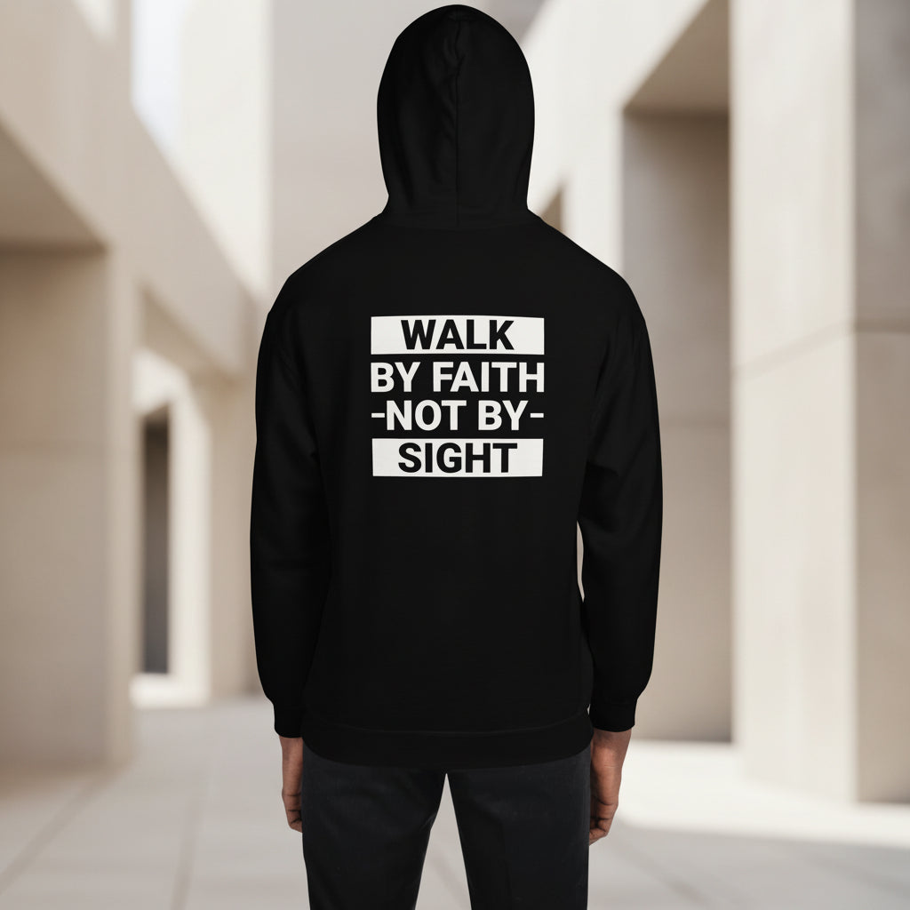 Minimalist faith hoodie streetwear fashion