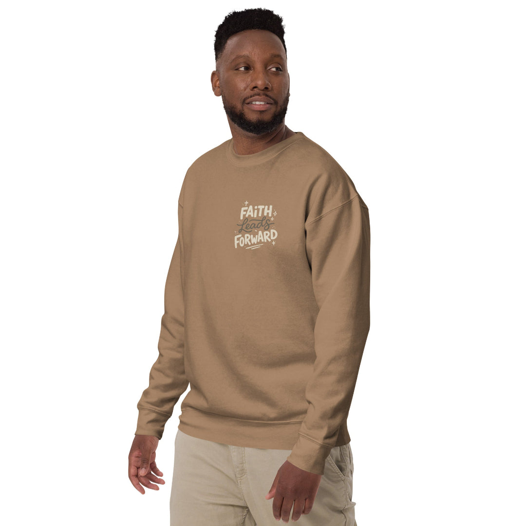Modern Christian men’s crew neck sweatshirt