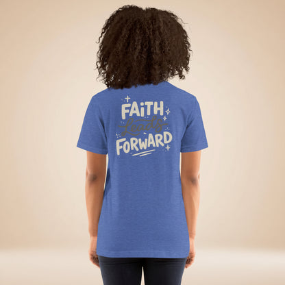 Faith Leads Forward women’s premium cotton tee