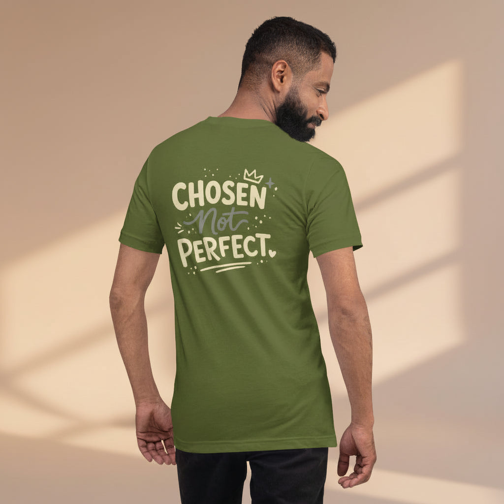 Men’s Christian t-shirt with modern typography