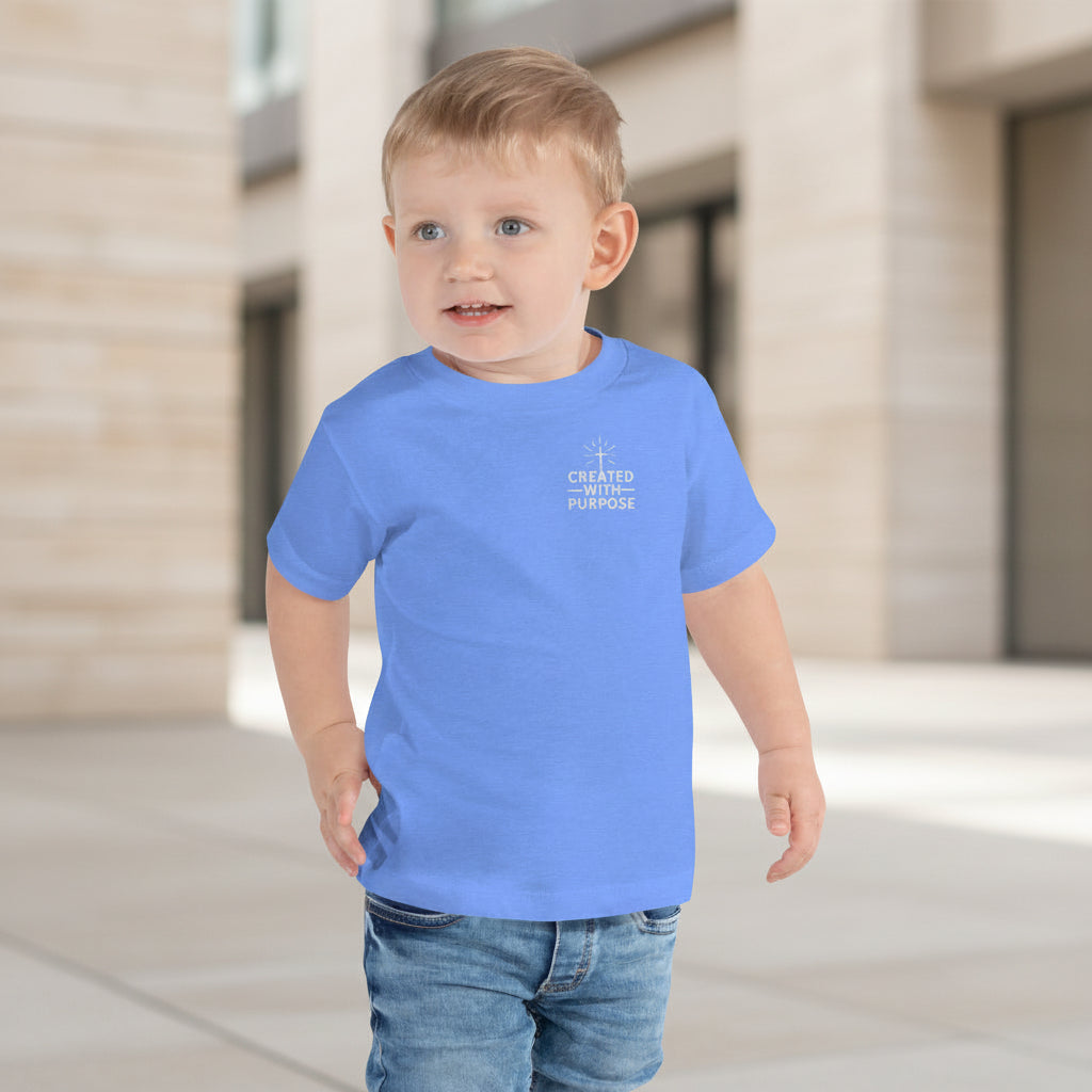 Kids unisex tee made from soft combed cotton