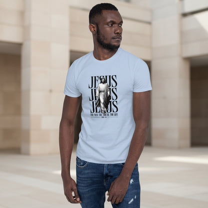 Soft ring-spun cotton unisex tee front view