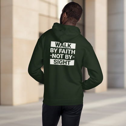 Unisex hoodie with inspirational message