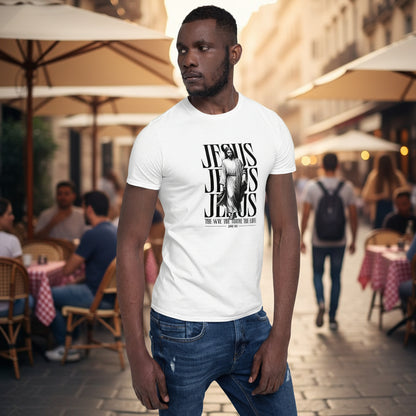 Unisex lifestyle t-shirt with artistic illustration