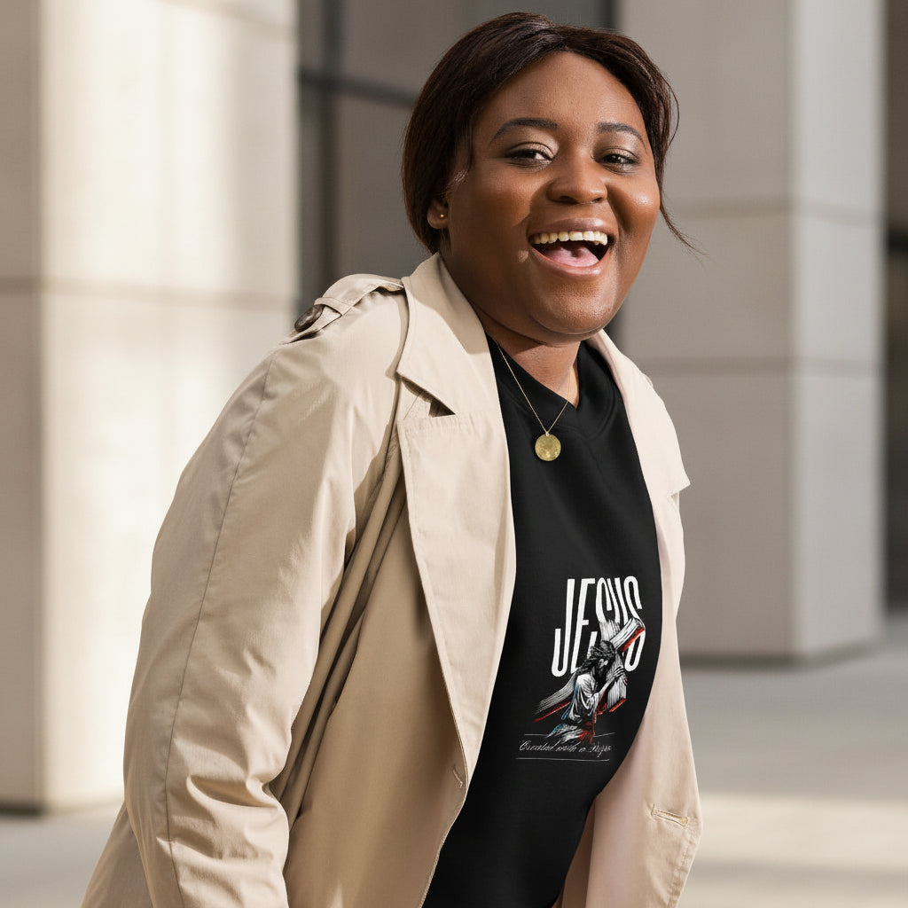 Minimalist Christian streetwear sweatshirt