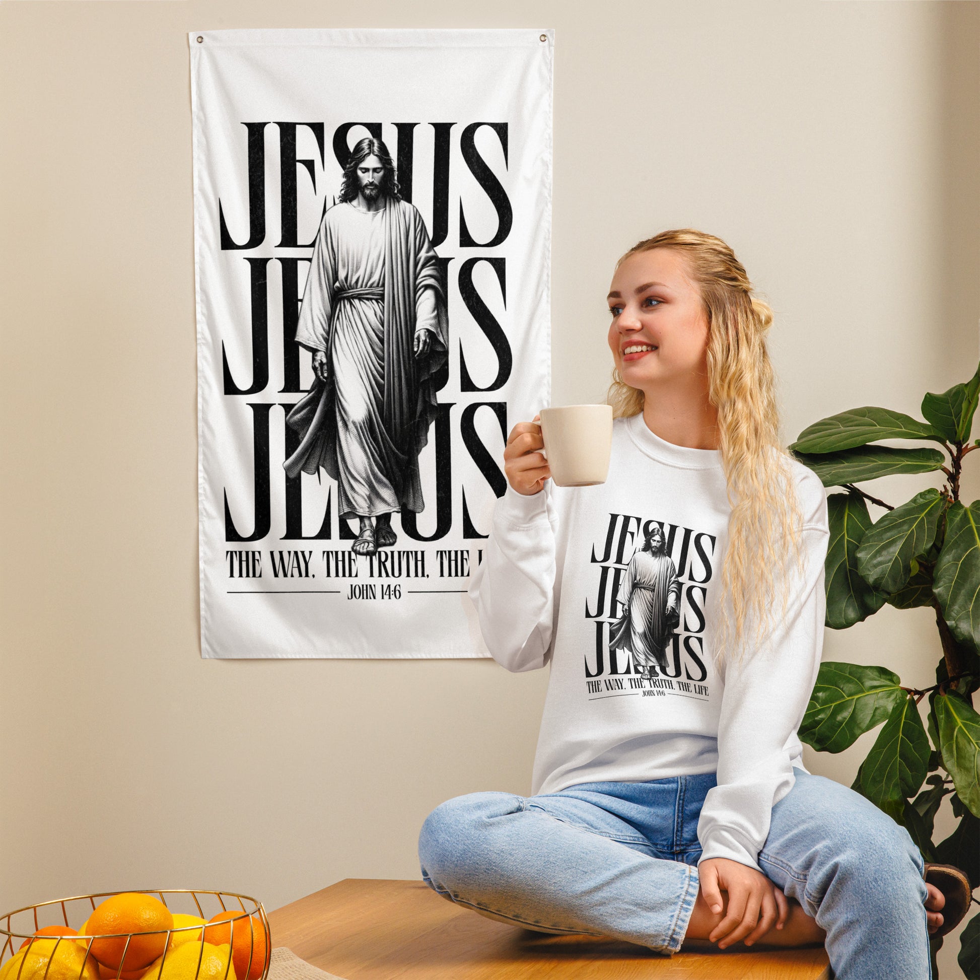 jesus saves sweatshirt