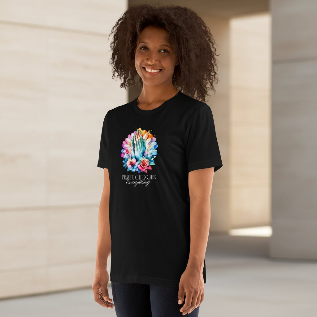Women short sleeve inspirational shirt