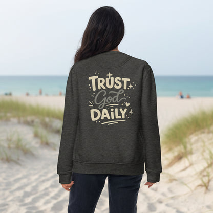 Inspirational Christian sweatshirt for women everyday wear